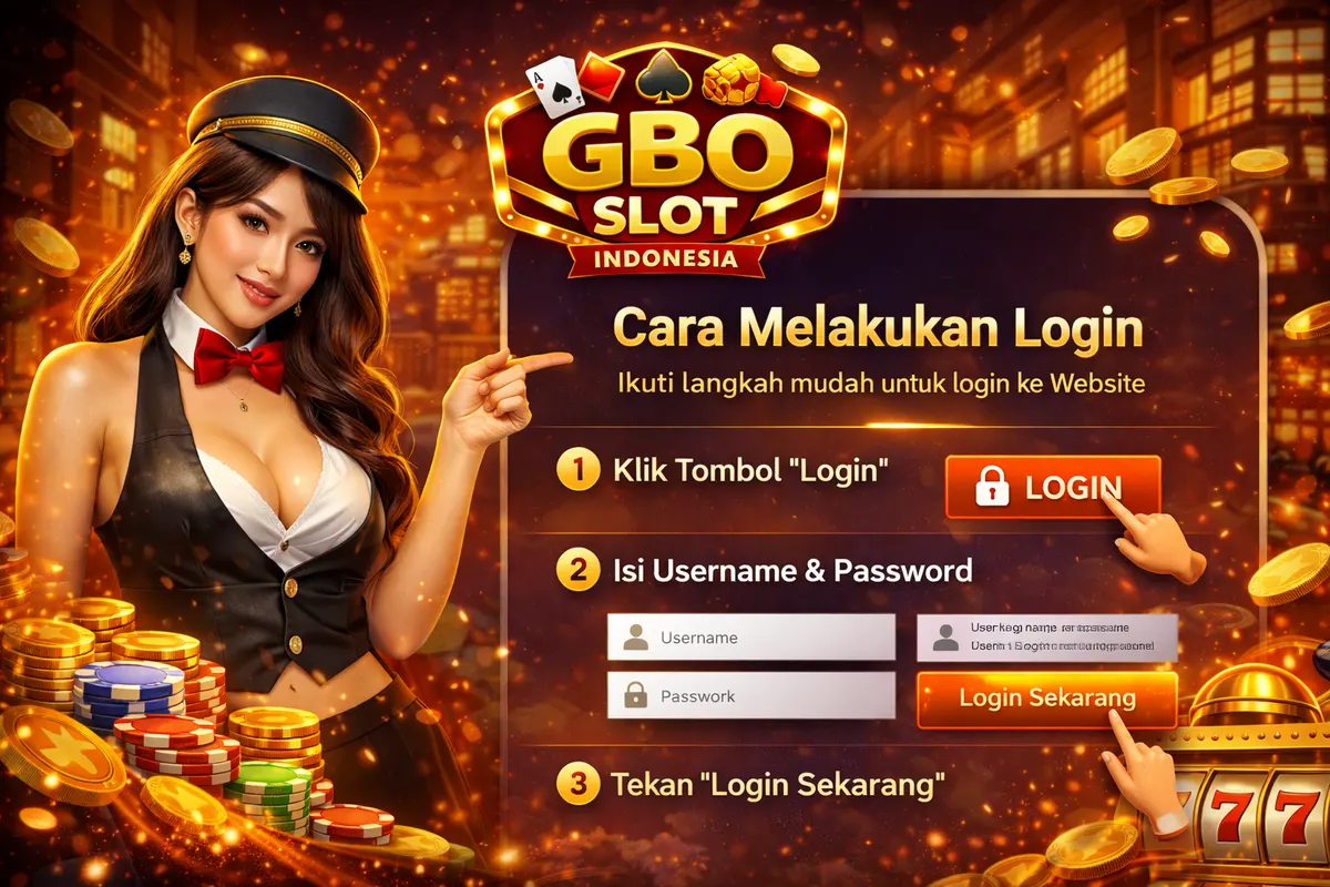 GBOSlot login guide – step by step instructions for GBO slots login